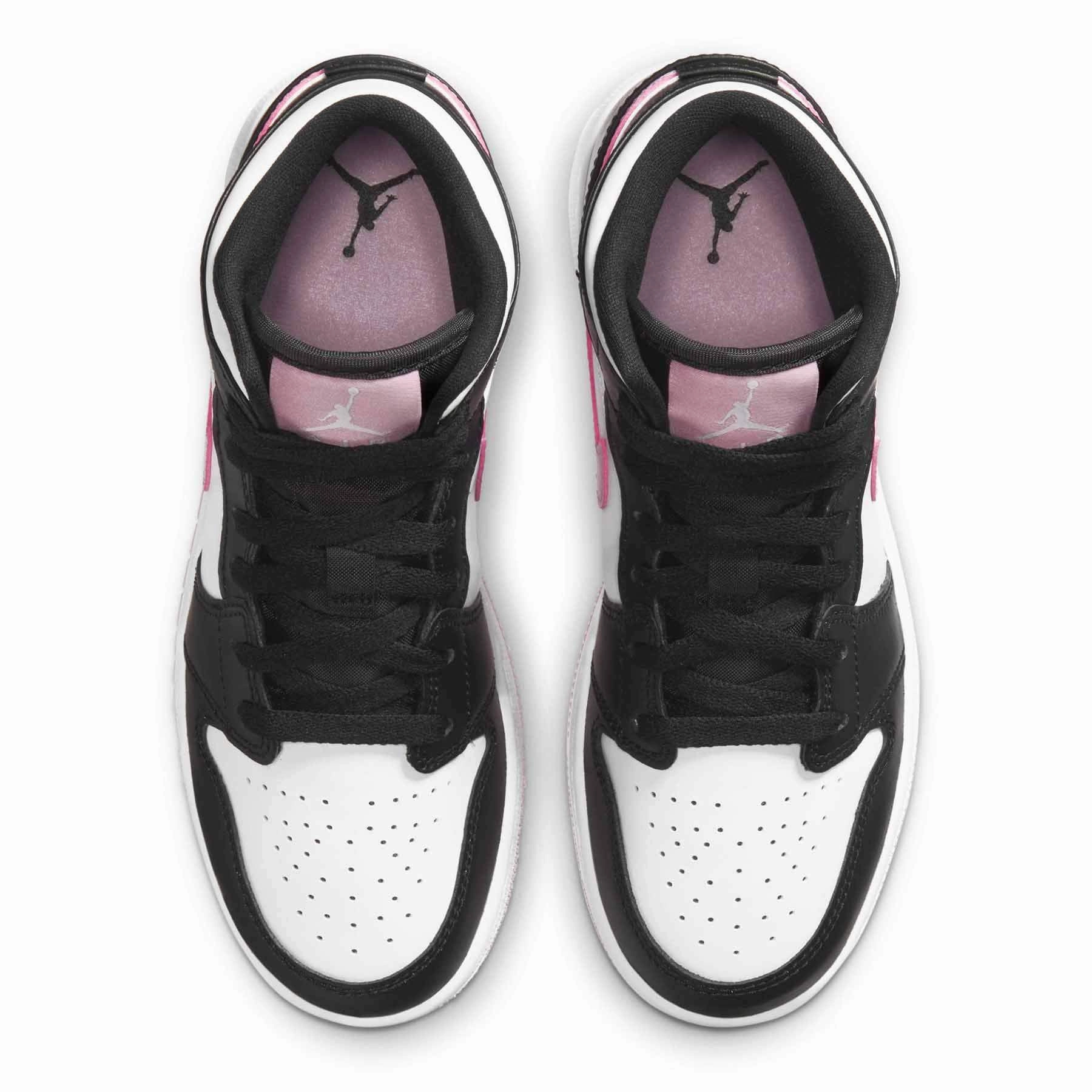 Air Jordan 1 Mid GS 'White Light Arctic Pink' Air Jordan 1 vintage style sneakers