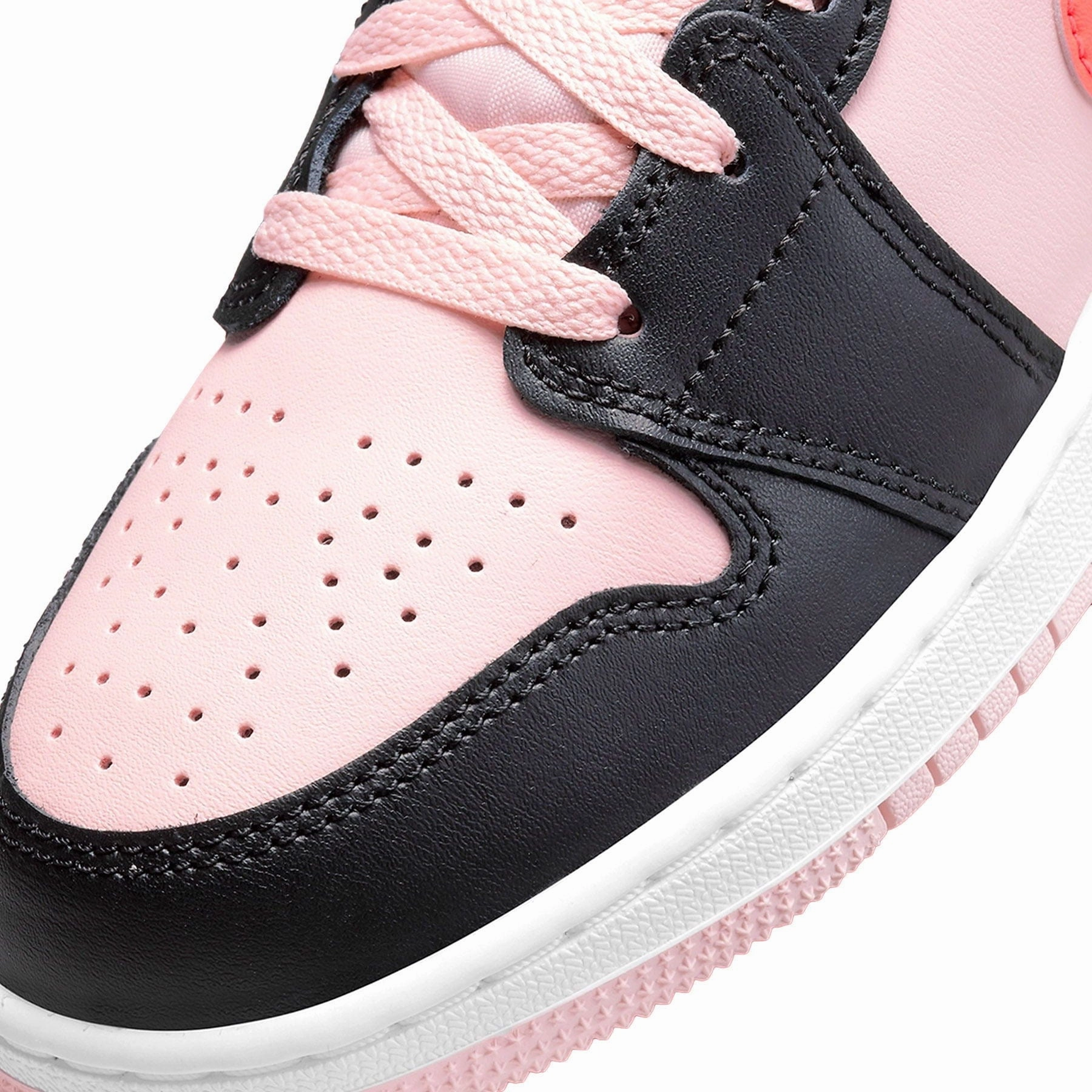 Air Jordan 1 Mid GS Black Pink Crimson Air Jordan 1 vintage style sneakers