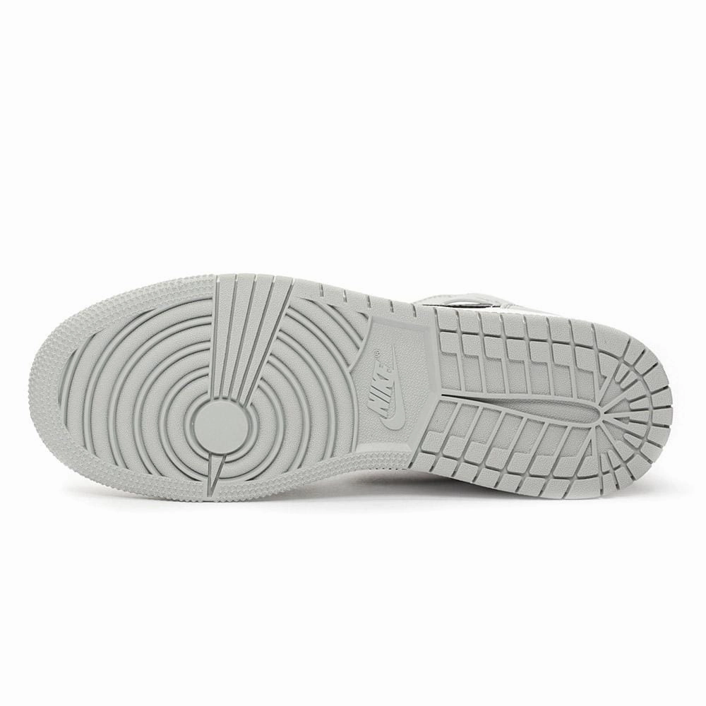 Air Jordan 1 Mid GS "Light Smoke Grey" Air Jordan 1 Mid streetwear shoes