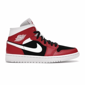 Air Jordan 1 Mid Gym Red Black Air Jordan 1 Mid sneakers with bold retro vibes