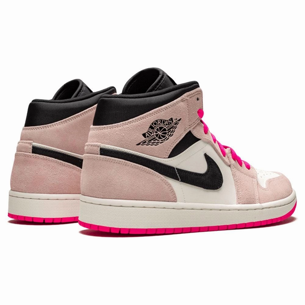 Air Jordan 1 Mid Hyper Pink Air Jordan 1 vintage style sneakers