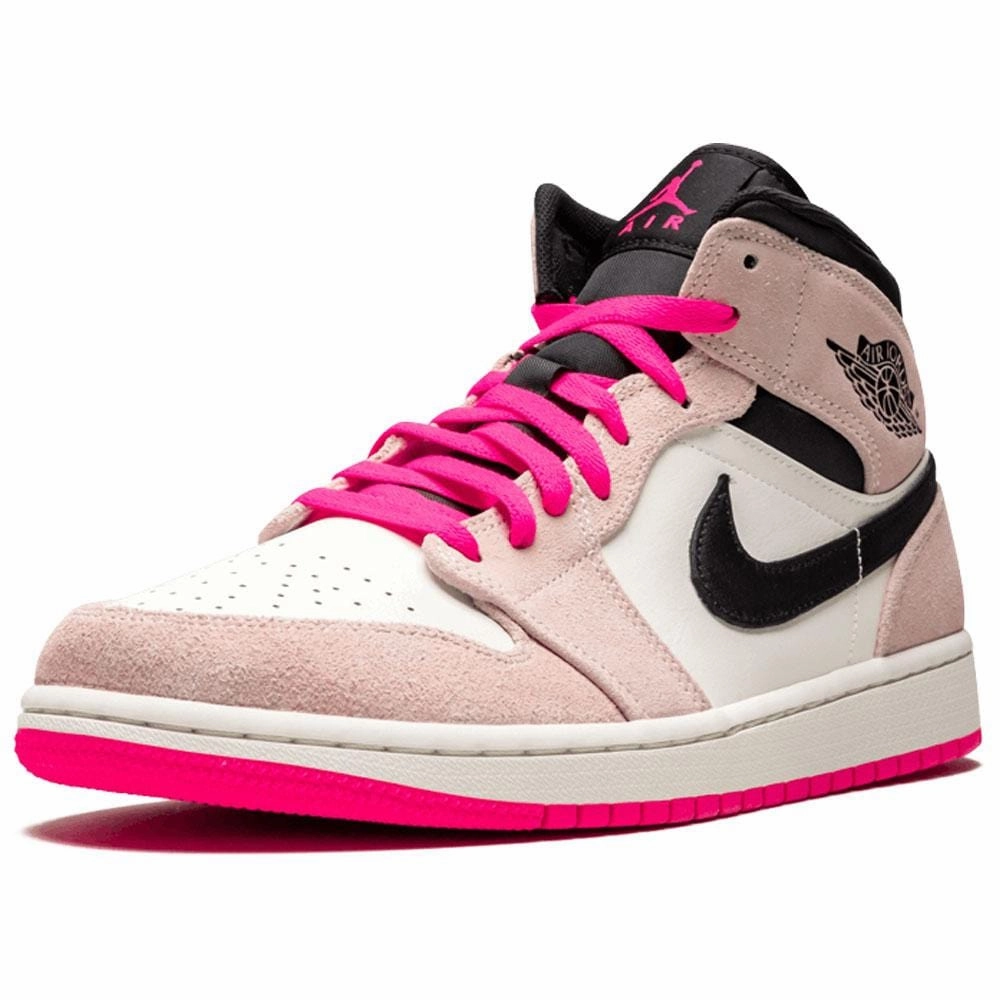 Air Jordan 1 Mid Hyper Pink Air Jordan 1 vintage style sneakers