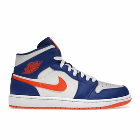 Air Jordan 1 Mid Knicks Air Jordan 1 Mid sneakers with bold retro vibes