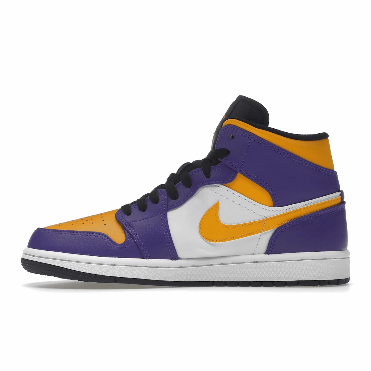 Air Jordan 1 Mid Lakers Air Jordan 1 Mid retro sneakers