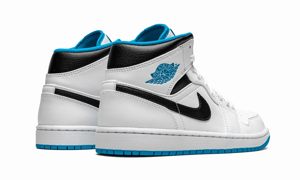 Air Jordan 1 Mid Laser Blue Air Jordan 1 Mid retro sneakers