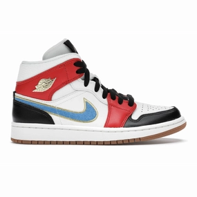 Air Jordan 1 Mid LetMan Air Jordan 1 Mid sneakers with bold retro vibes
