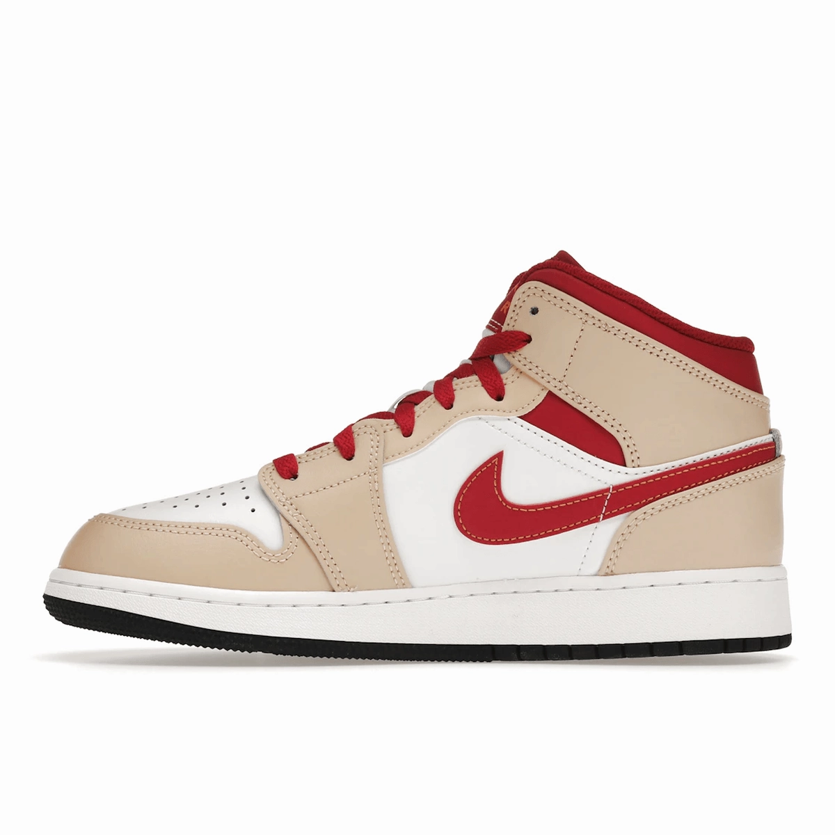 Air Jordan 1 Mid Light Curry Cardinal Air Jordan 1 Mid retro sneakers