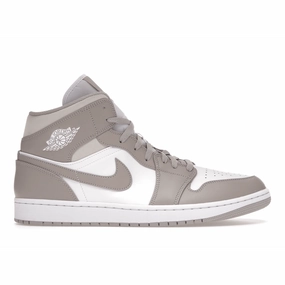 Air Jordan 1 Mid Linen Air Jordan 1 Mid sneakers with bold retro vibes
