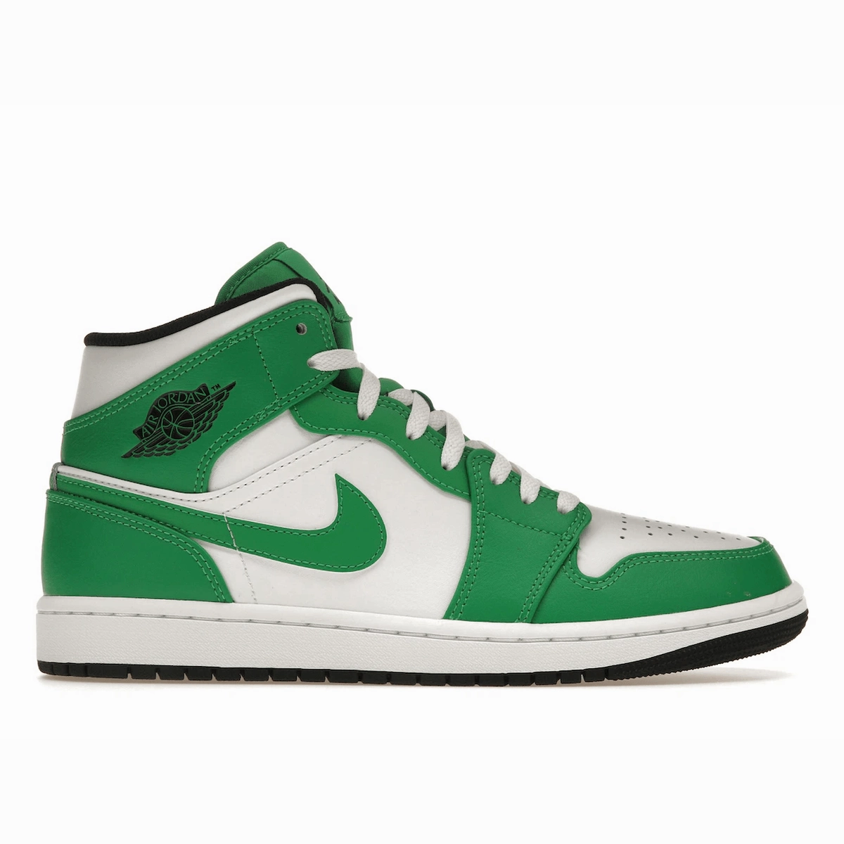 Air Jordan 1 Mid Lucky Green Air Jordan 1 Mid sneakers with bold retro vibes