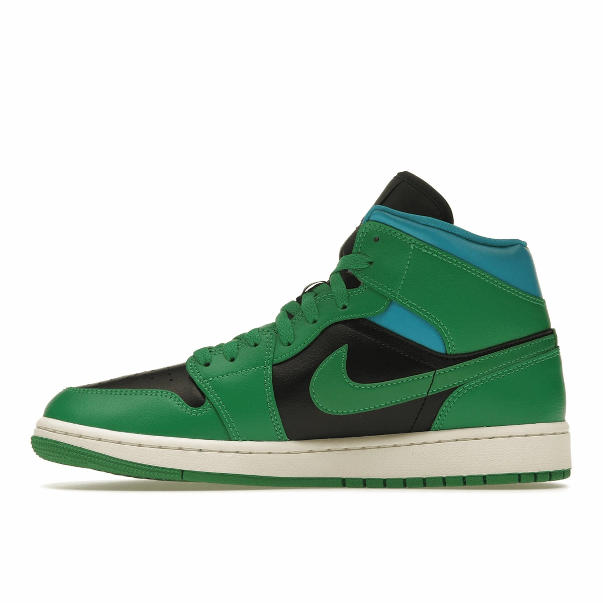 Air Jordan 1 Mid Lucky Green Aquatone Air Jordan 1 Mid retro sneakers