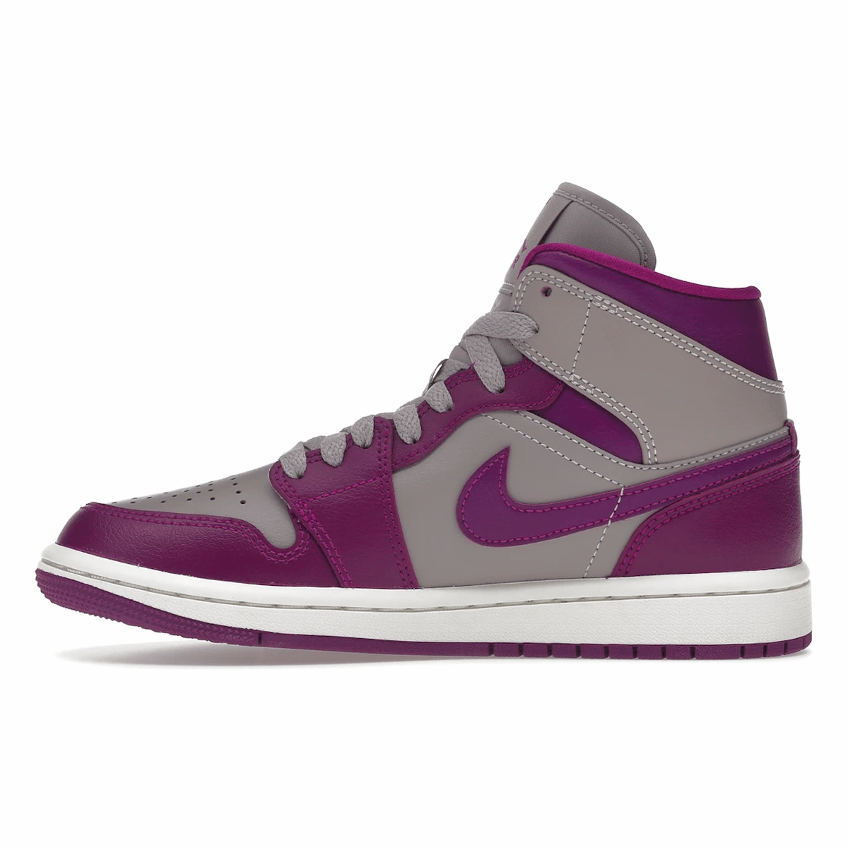 Air Jordan 1 Mid Magenta Grey Air Jordan 1 Mid retro sneakers