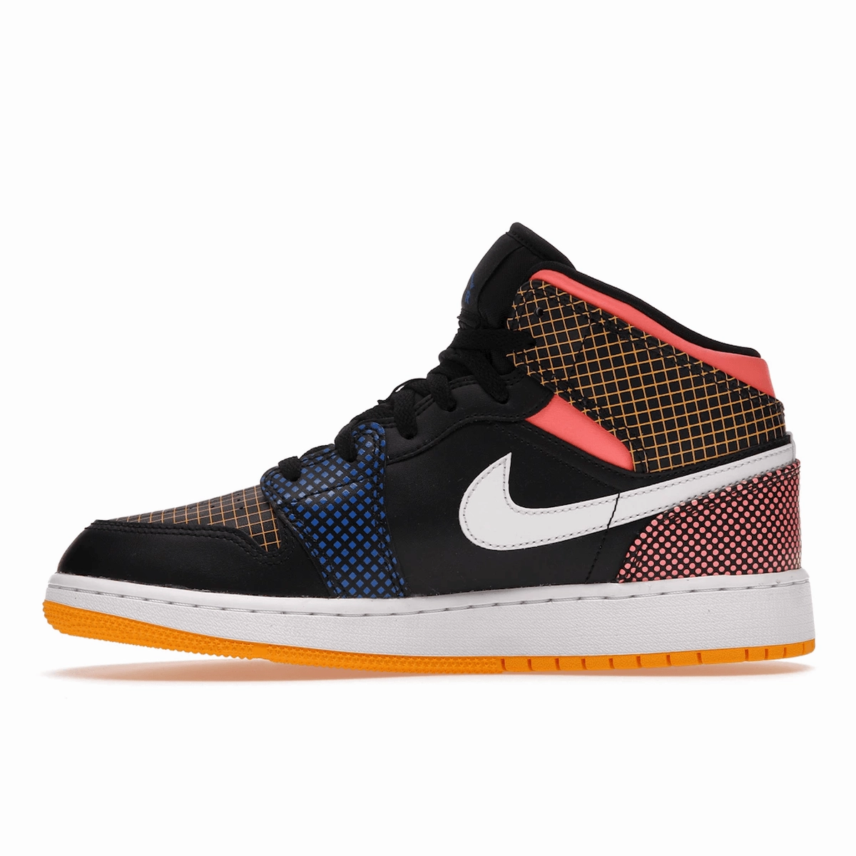 Air Jordan 1 Mid MMD Multi-Color Grid Air Jordan 1 Mid retro sneakers