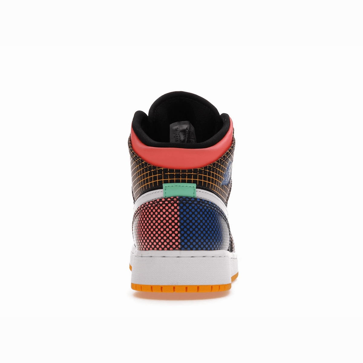 Air Jordan 1 Mid MMD Multi-Color Grid Air Jordan 1 Mid retro sneakers