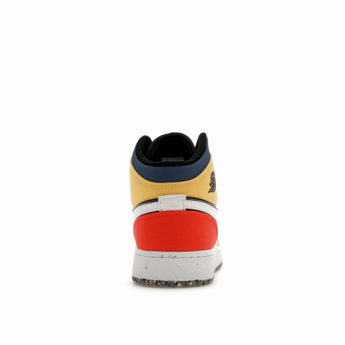 Air Jordan 1 Mid Multi-Color Canvas Air Jordan 1 Mid retro sneakers