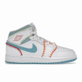 Air Jordan 1 Mid Multi Knit Air Jordan 1 Mid sneakers with bold retro vibes