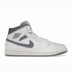 Air Jordan 1 Mid Neutral Grey Air Jordan 1 Mid sneakers with bold retro vibes