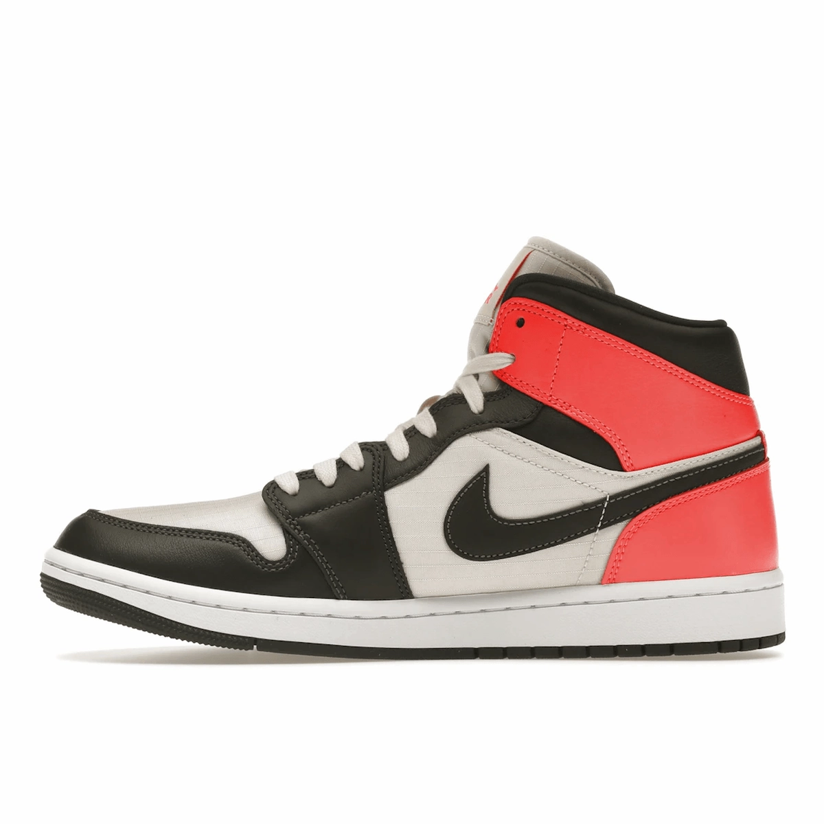 Air Jordan 1 Mid Newsprint Light Orewood Brown Air Jordan 1 Mid retro sneakers