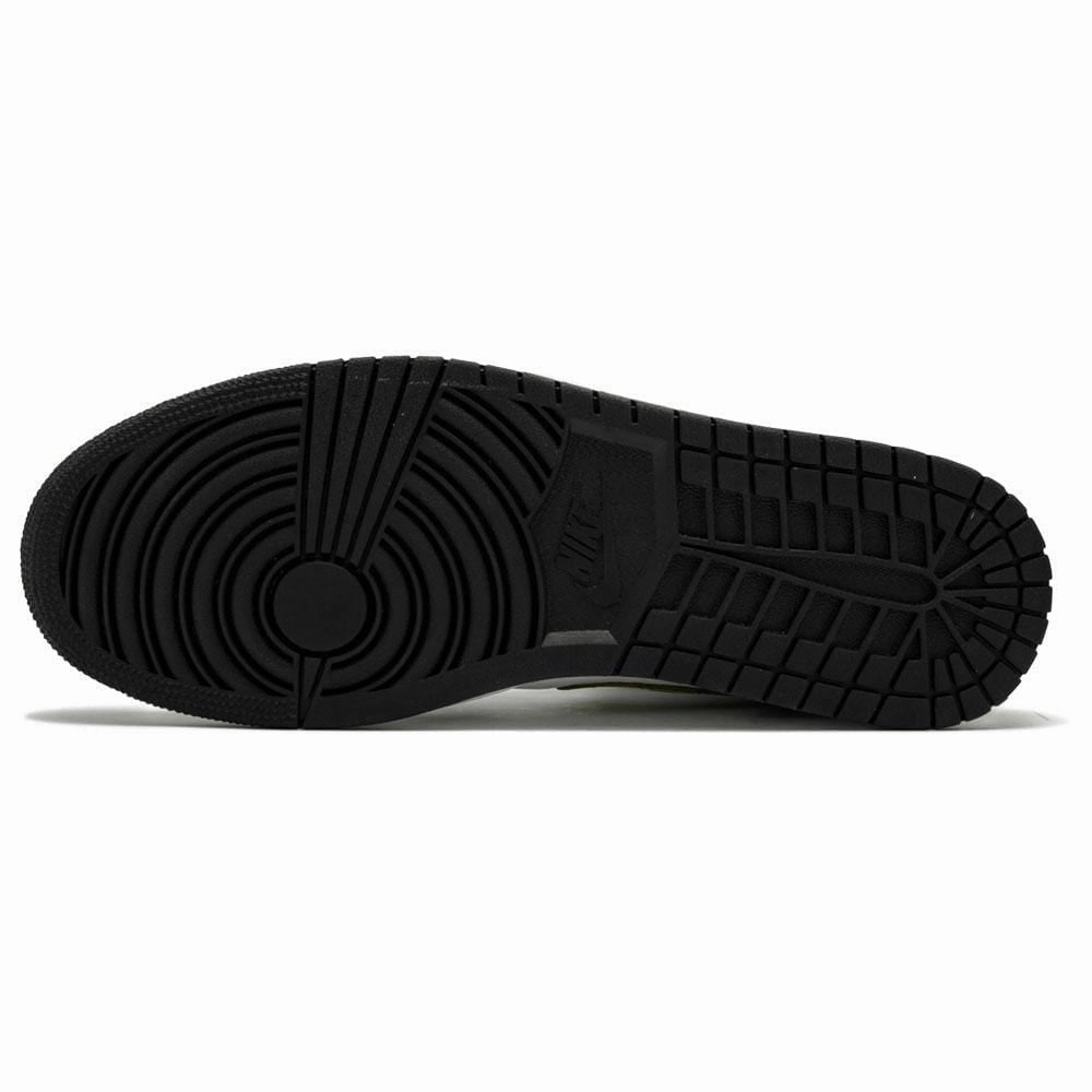Air Jordan 1 Mid Patent 'Black Gold' Air Jordan 1 classic sneakers