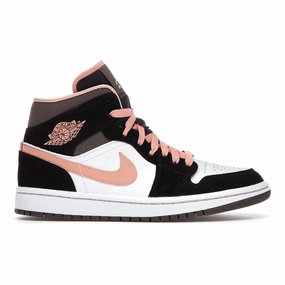 Air Jordan 1 Mid Peach Mocha Air Jordan 1 Mid sneakers with bold retro vibes