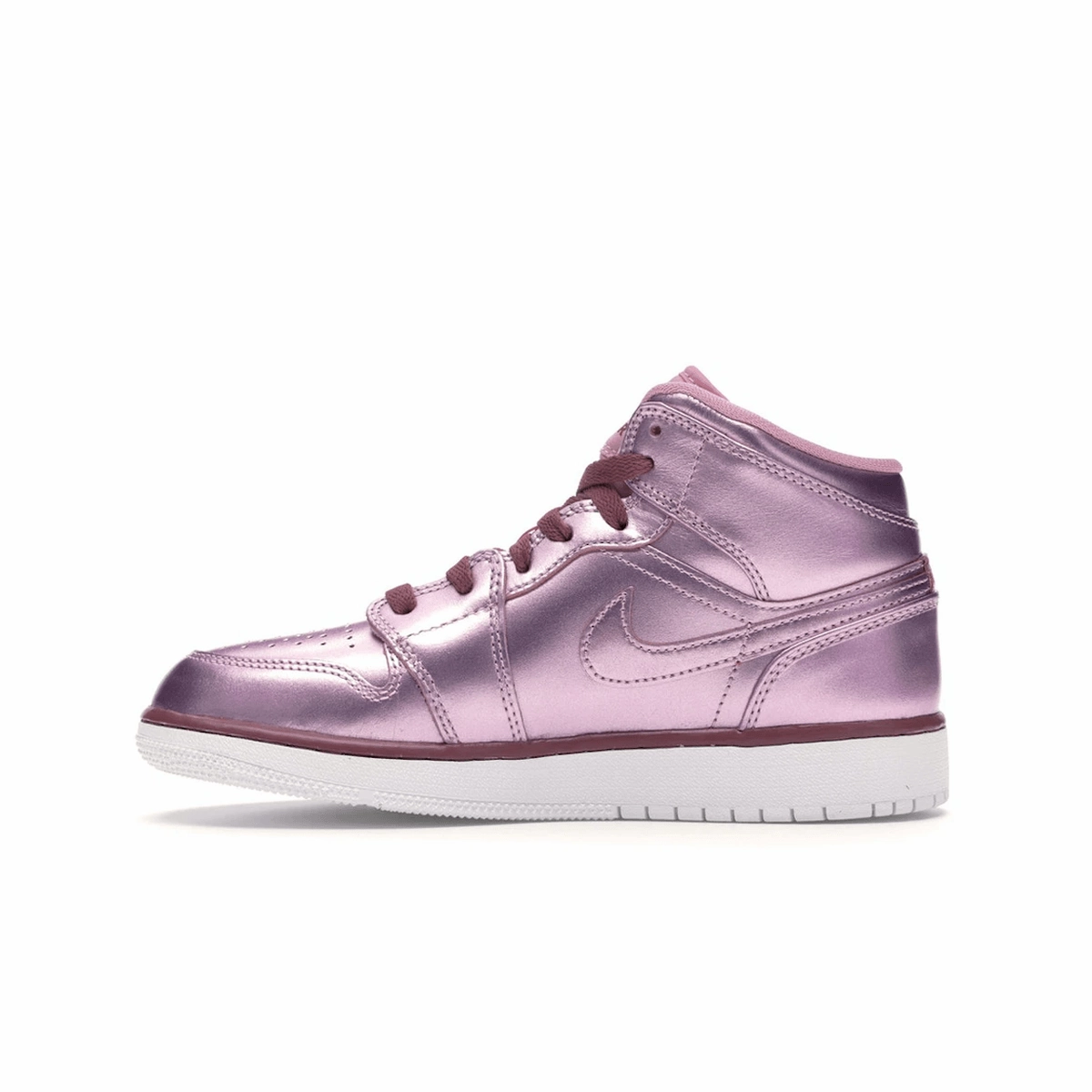 Air Jordan 1 Mid Pink Rise Air Jordan 1 Mid retro sneakers