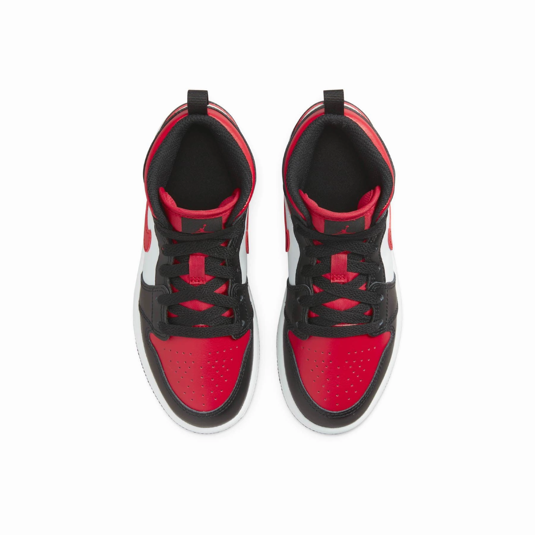 Air Jordan 1 Mid PS 'Black Fire Red' Air Jordan 1 Mid streetwear shoes