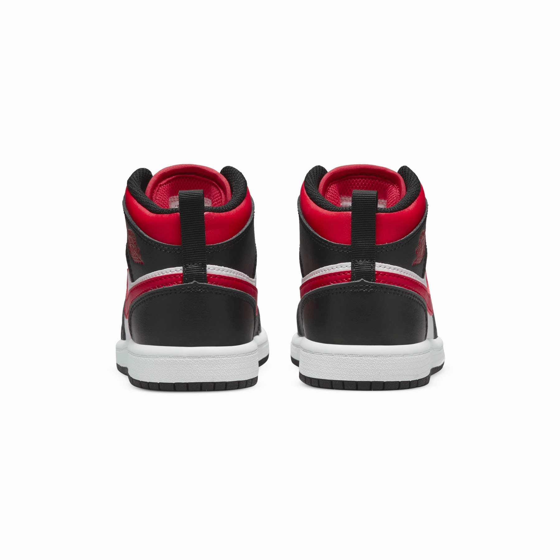 Air Jordan 1 Mid PS 'Black Fire Red' Air Jordan 1 Mid streetwear shoes