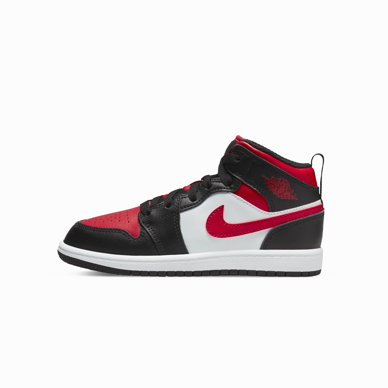 Air Jordan 1 Mid PS 'Black Fire Red' Air Jordan 1 timeless sneakers for Jordan fans