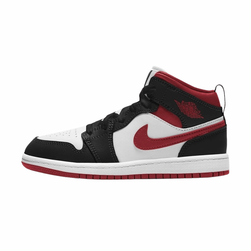 Air Jordan 1 Mid PS 'Black Gym Red' Air Jordan 1 Mid versatile shoes for daily wear