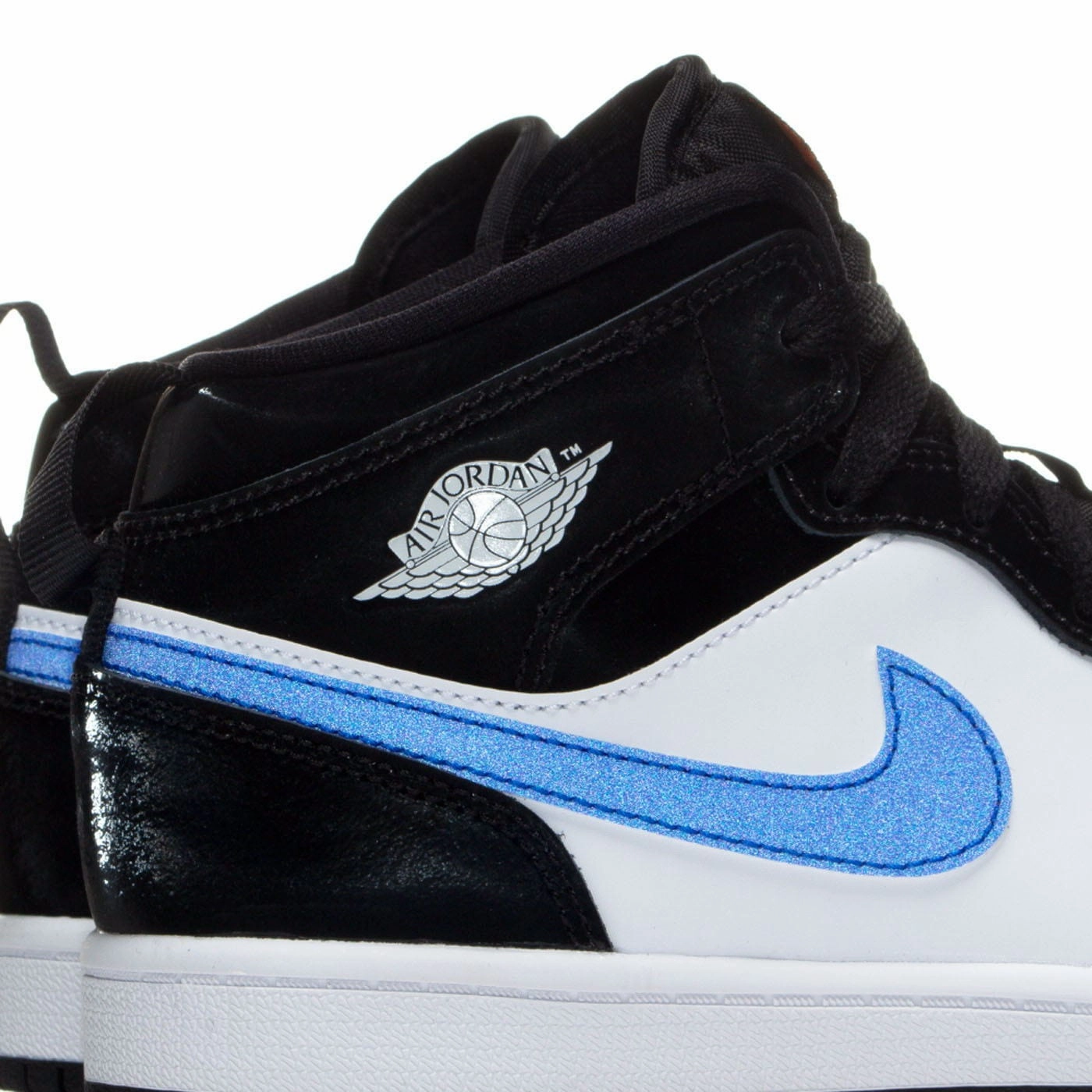 Air Jordan 1 Mid PS 'Black Racer Blue' Air Jordan 1 classic sneakers
