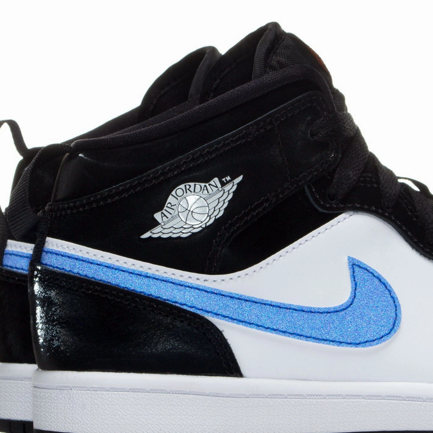 Air Jordan 1 Mid PS 'Black Racer Blue' Air Jordan 1 Mid streetwear shoes