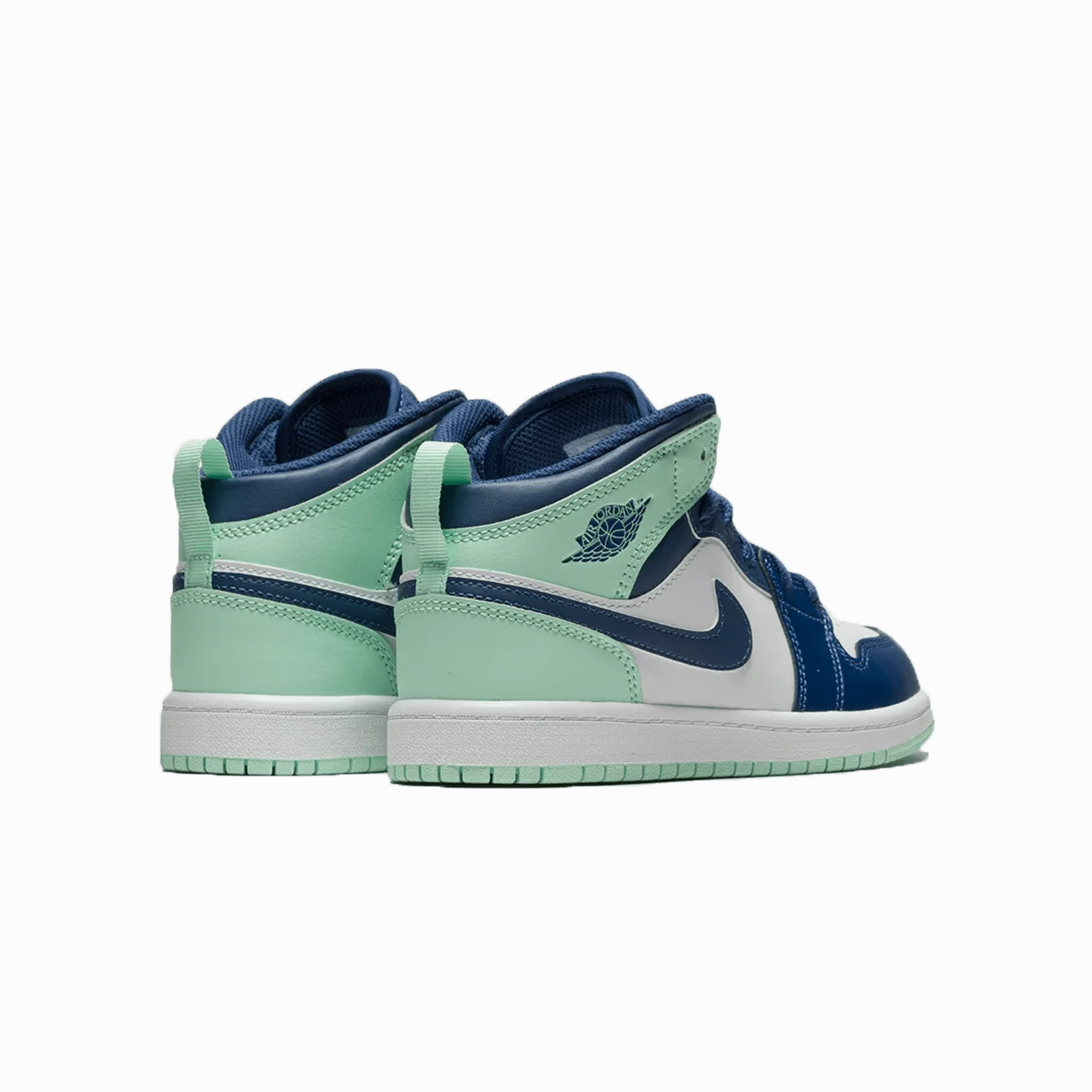 Air Jordan 1 Mid PS 'Blue Mint' Air Jordan 1 vintage style sneakers