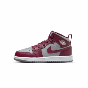 Air Jordan 1 Mid PS 'Cherrywood Red' Air Jordan 1 sneakers with heritage court style