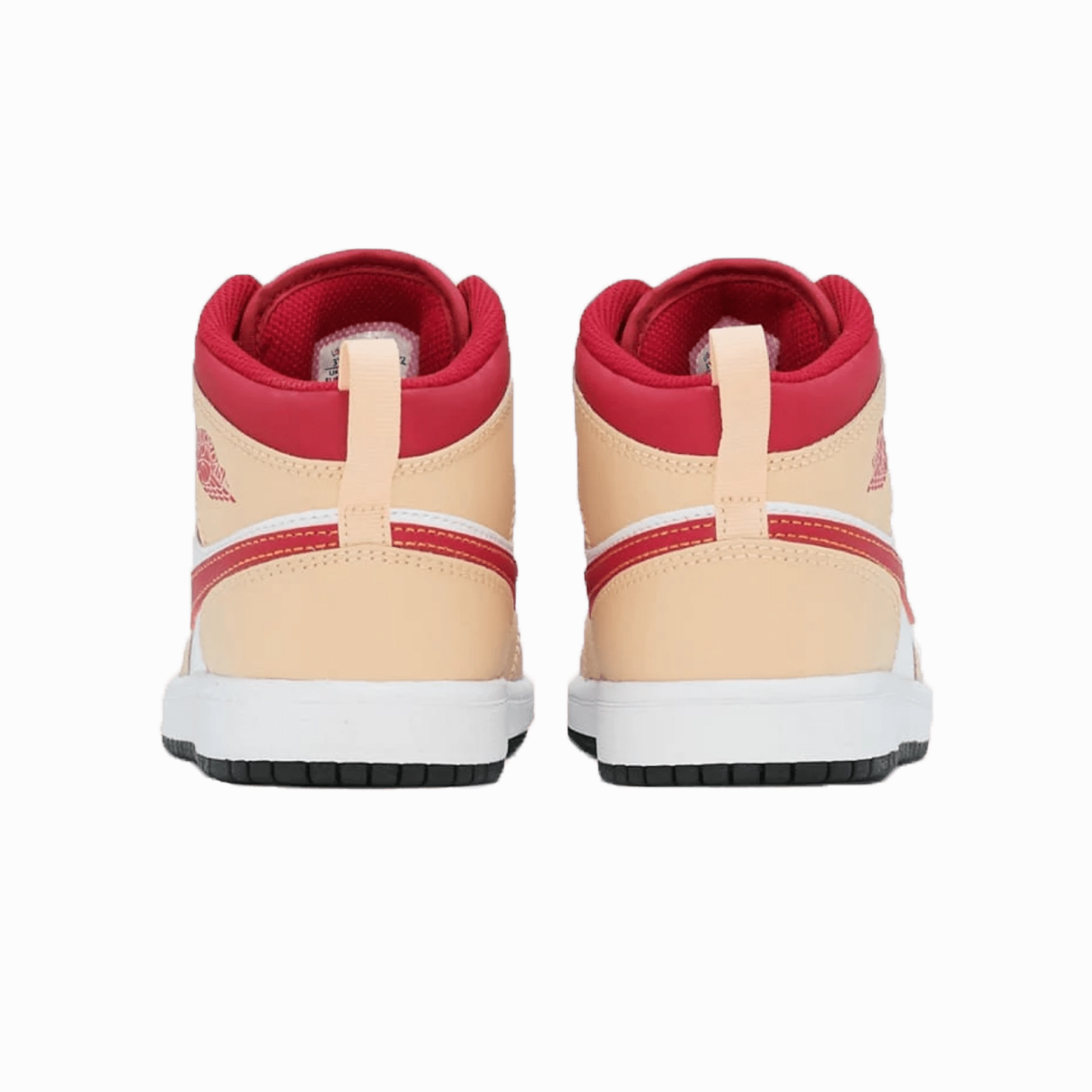 Air Jordan 1 Mid PS 'Light Curry Cardinal Red' Air Jordan 1 Mid streetwear shoes