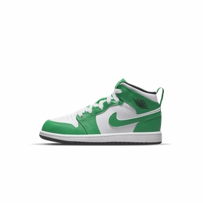 Air Jordan 1 Mid PS 'Lucky Green' Air Jordan 1 Mid versatile shoes for daily wear