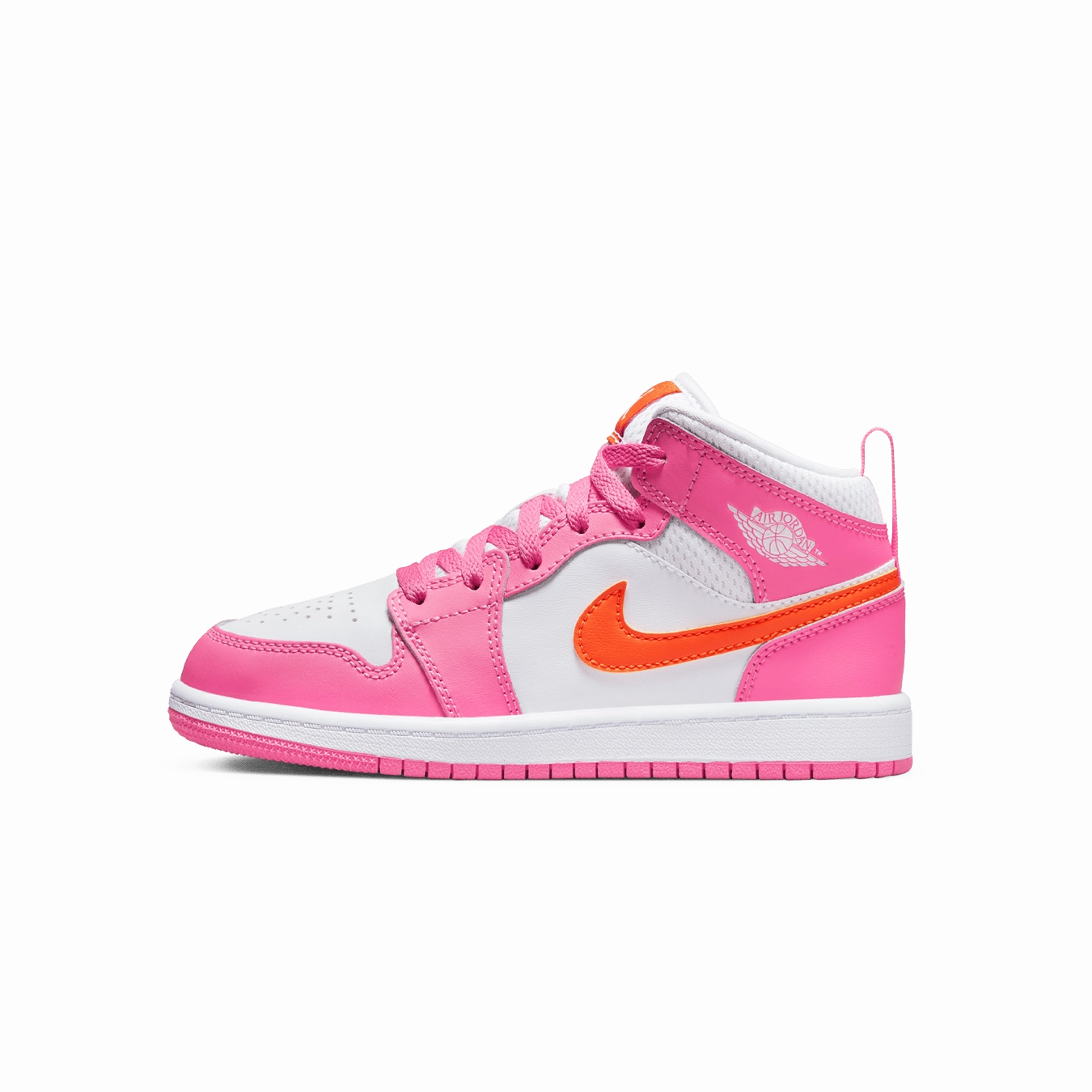 Air Jordan 1 Mid PS 'Pinksicle Orange' Air Jordan 1 Mid versatile shoes for daily wear