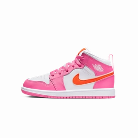 Air Jordan 1 Mid PS 'Pinksicle Orange' Air Jordan 1 Mid versatile shoes for daily wear