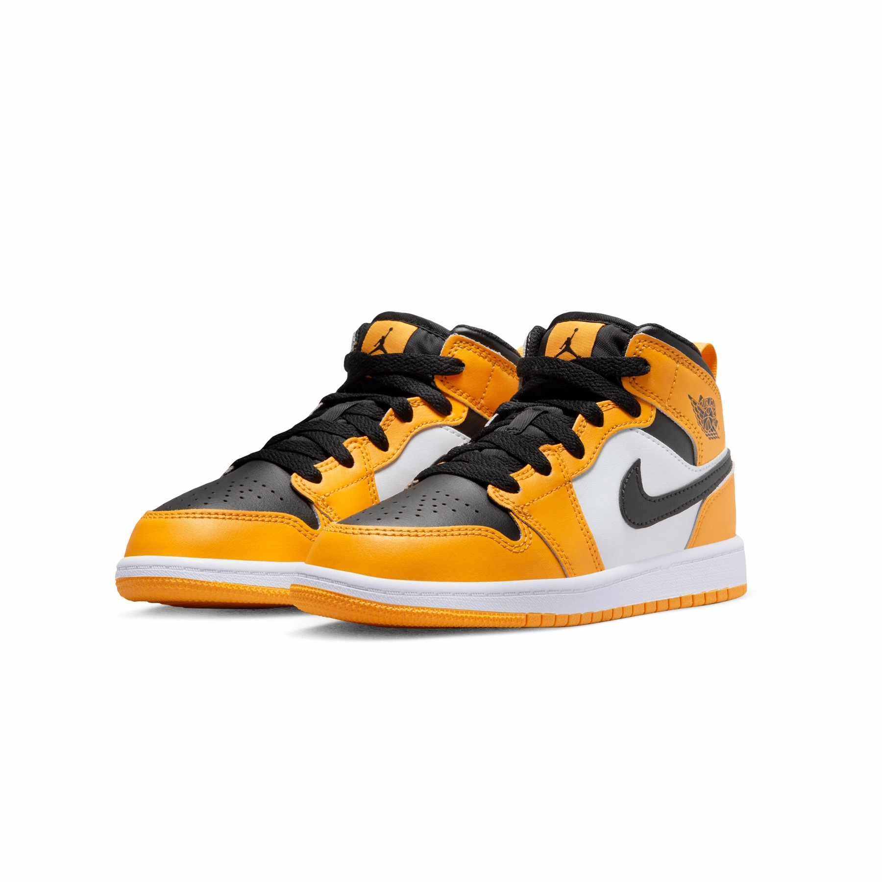 Air Jordan 1 Mid PS 'Reverse Yellow Toe' Air Jordan 1 vintage style sneakers