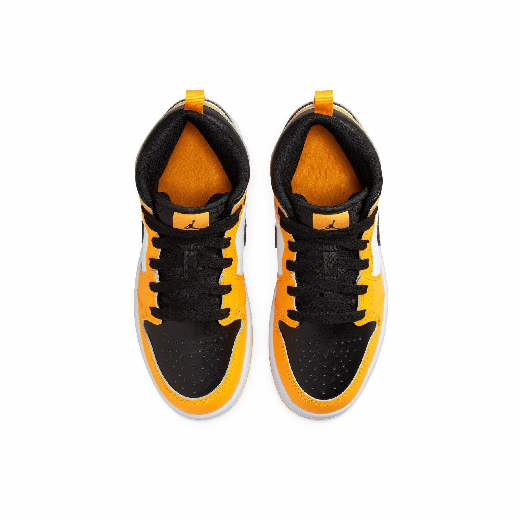 Air Jordan 1 Mid PS 'Reverse Yellow Toe' Air Jordan 1 vintage style sneakers