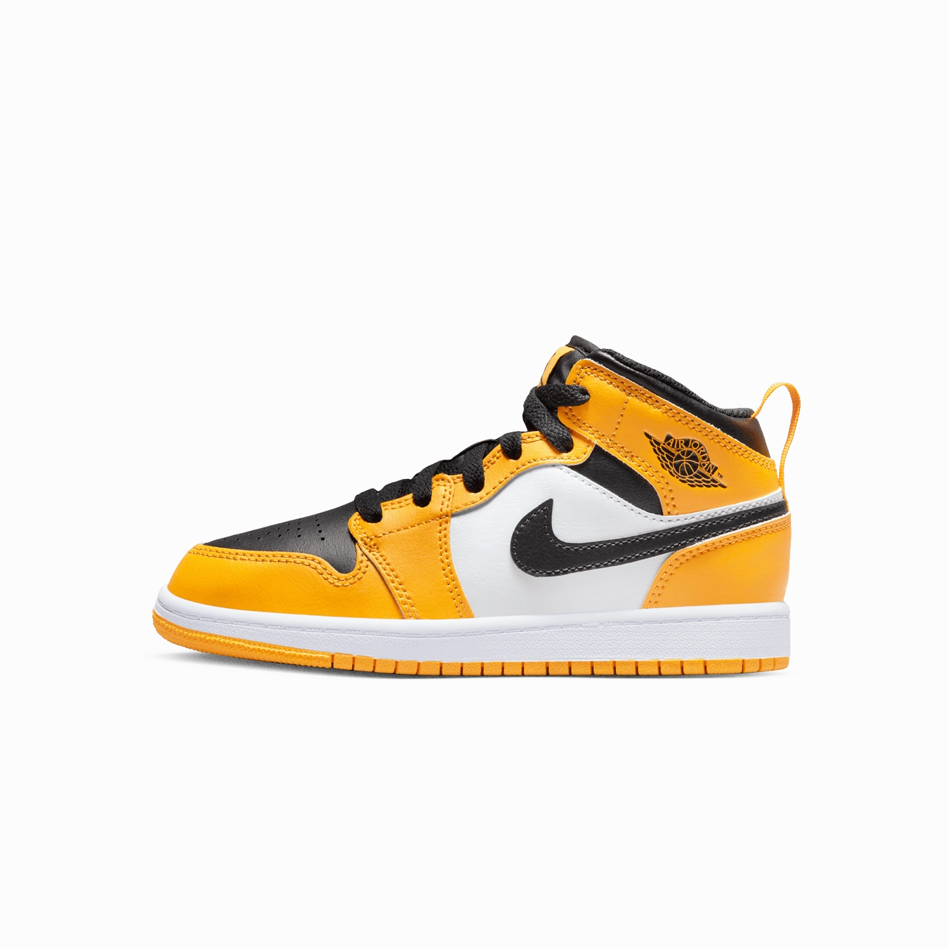 Air Jordan 1 Mid PS 'Reverse Yellow Toe' Air Jordan 1 timeless sneakers for Jordan fans
