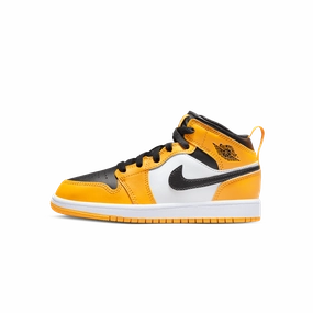 Air Jordan 1 Mid PS 'Reverse Yellow Toe' Air Jordan 1 timeless sneakers for Jordan fans