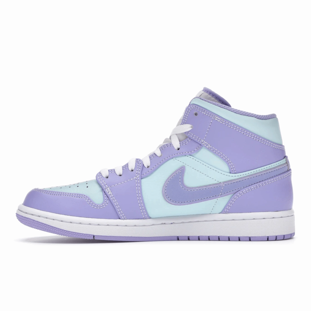 Air Jordan 1 Mid Purple Aqua Air Jordan 1 Mid retro sneakers