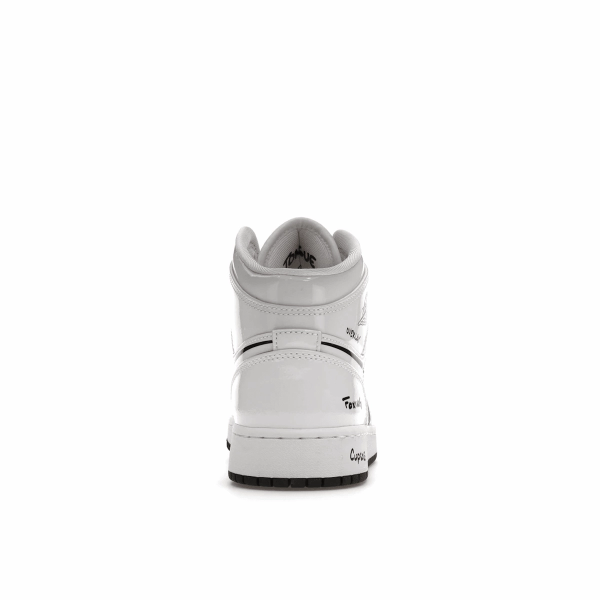 Air Jordan 1 Mid Schematic Air Jordan 1 Mid retro sneakers