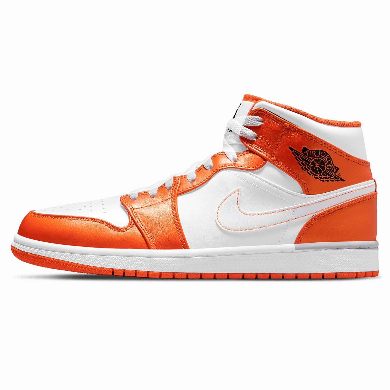 Air Jordan 1 Mid SE 'Electro Orange' Air Jordan 1 Mid versatile shoes for daily wear
