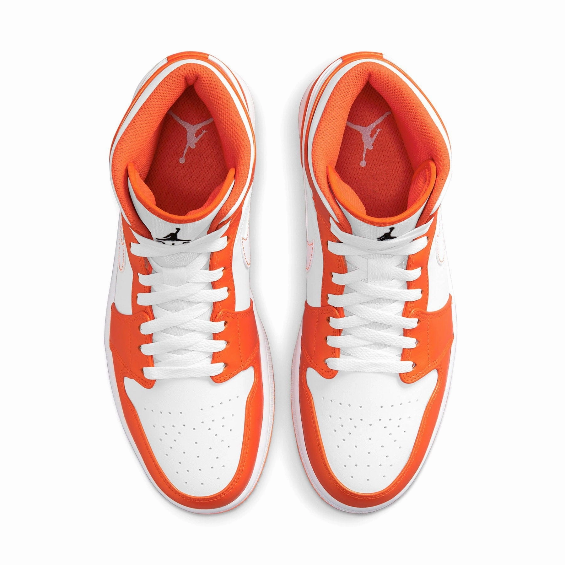 Air Jordan 1 Mid SE 'Electro Orange' Air Jordan 1 Mid streetwear shoes