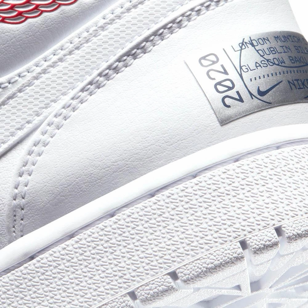 Air Jordan 1 Mid SE 'Euro Tour' Air Jordan 1 classic sneakers