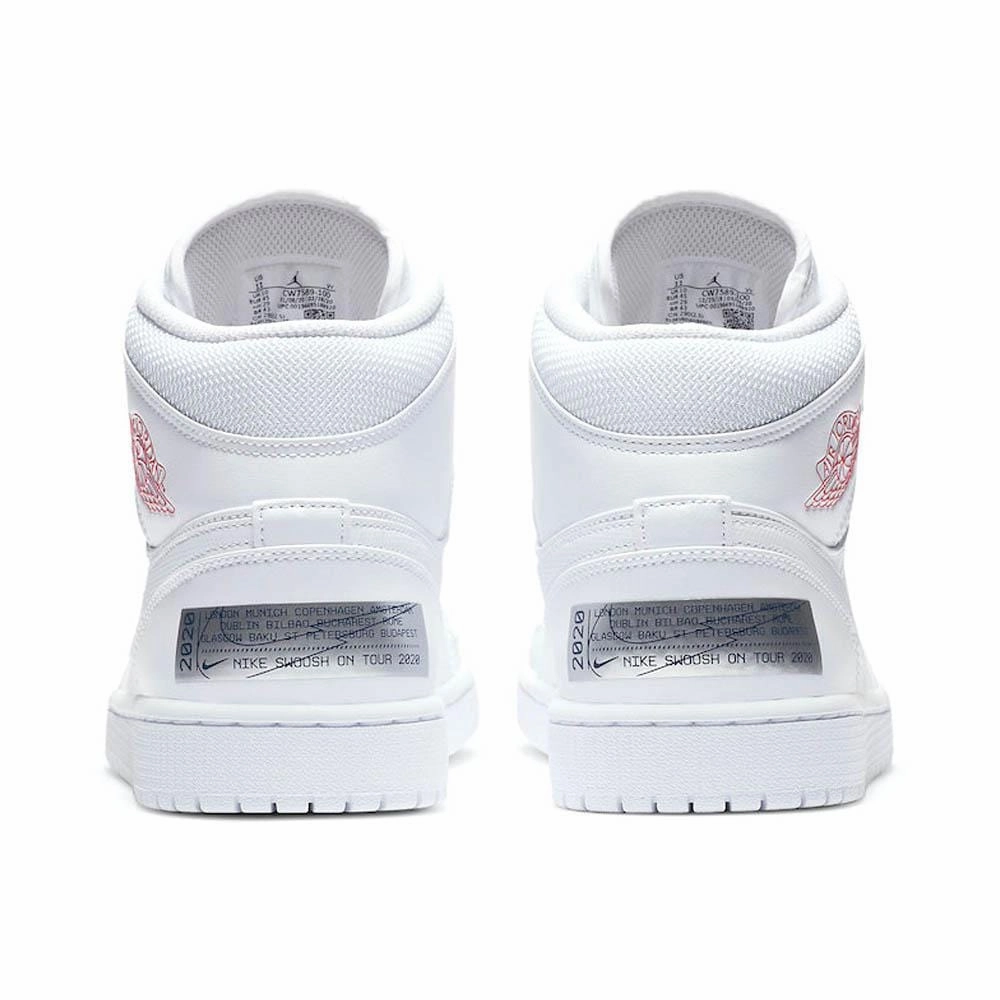 Air Jordan 1 Mid SE 'Euro Tour' Air Jordan 1 classic sneakers