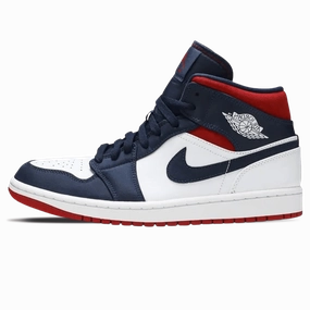 Air Jordan 1 Mid SE ??Olympic USA?? Air Jordan 1 timeless sneakers for Jordan fans