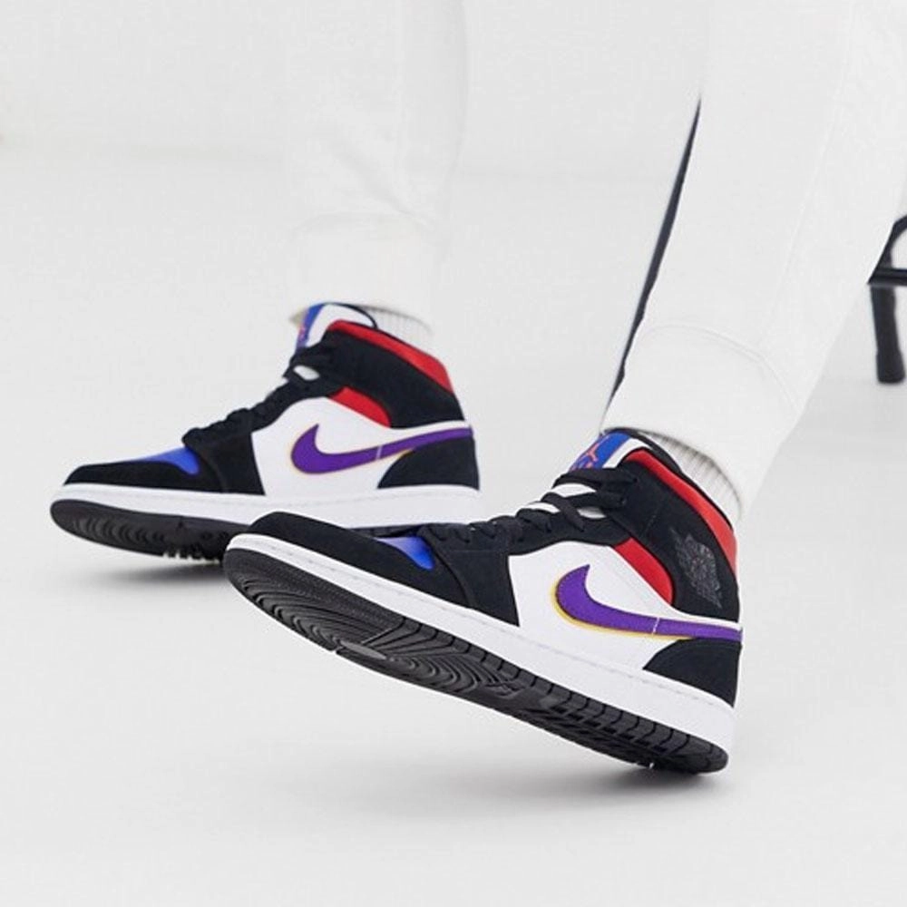Air Jordan 1 Mid SE 'Rivals' Air Jordan 1 vintage style sneakers