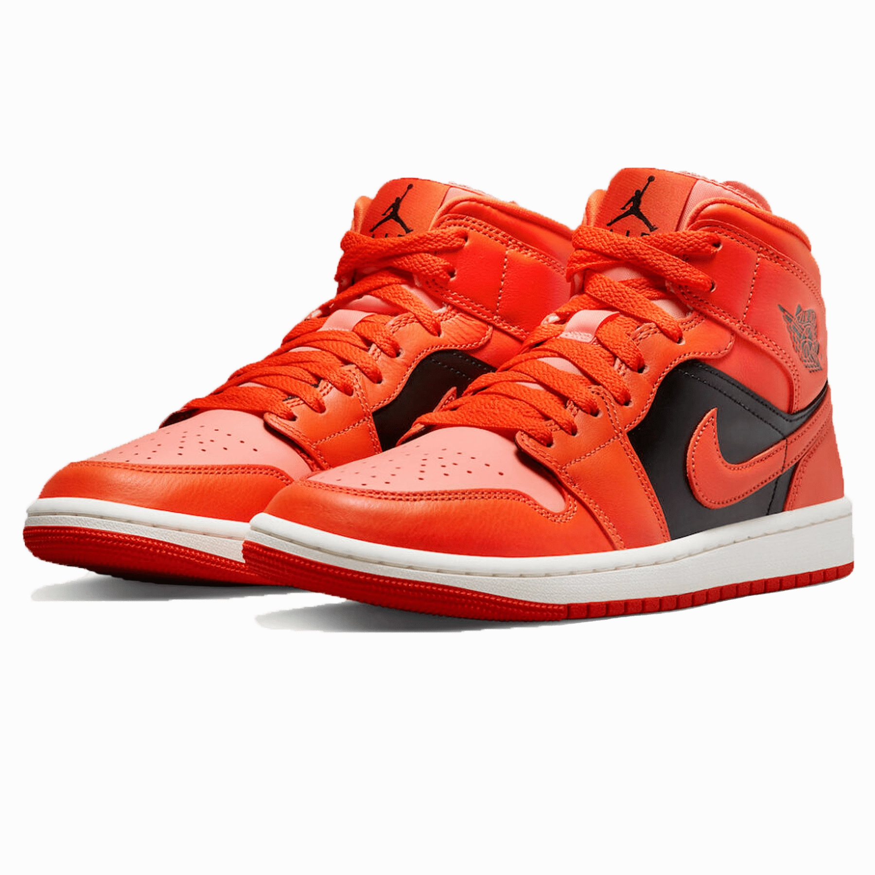 Air Jordan 1 Mid SE 'Rush Orange' Air Jordan 1 Mid streetwear shoes