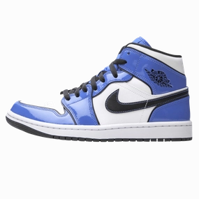 Air Jordan 1 Mid SE 'Signal Blue' Air Jordan 1 timeless sneakers for Jordan fans